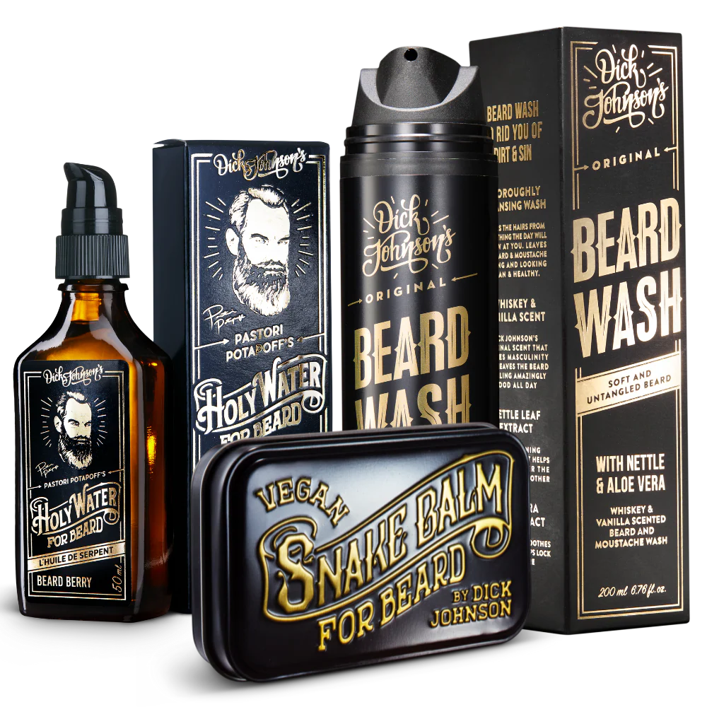 Holy Beard tuotepaketti parralle