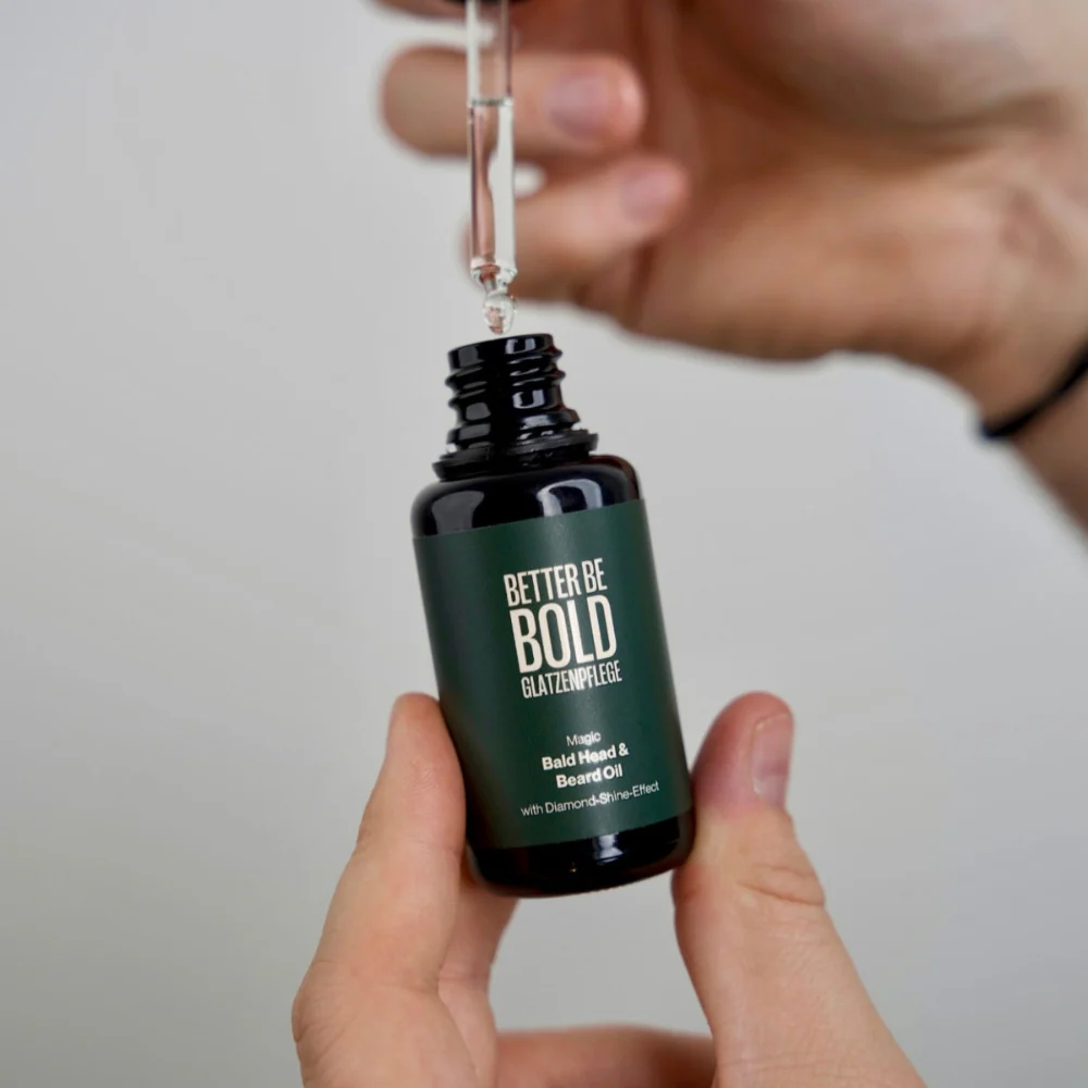 Magic Bald Head & Beard Oil 30ml - Image 3