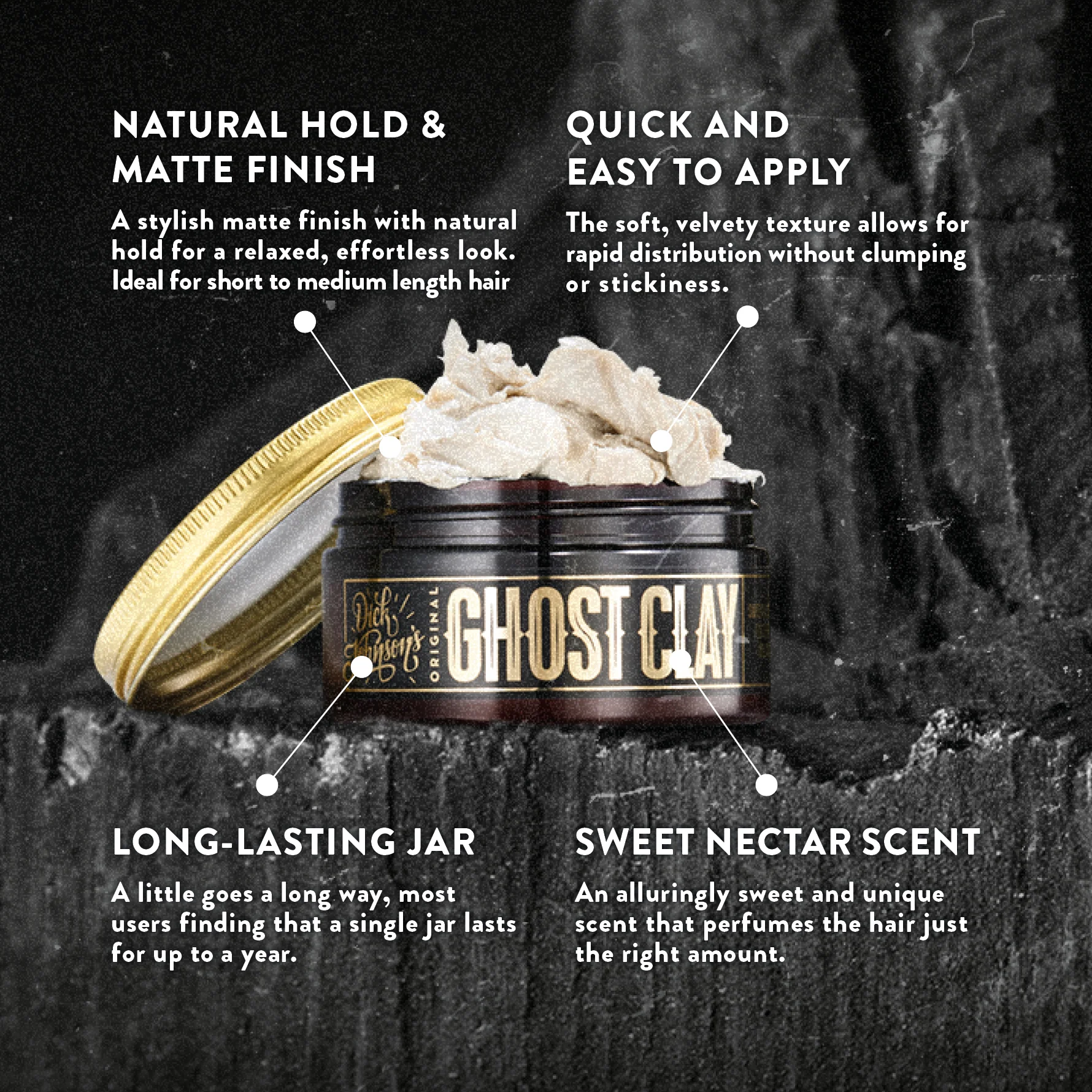 Hiusvaha Ghost Clay - Image 3