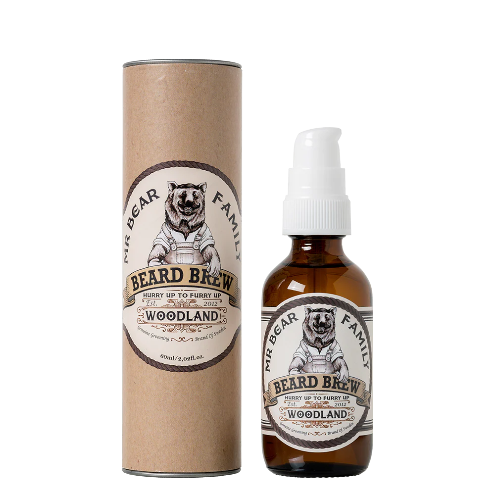 Partaöljy Woodland 60ml - Pumppuannostelija